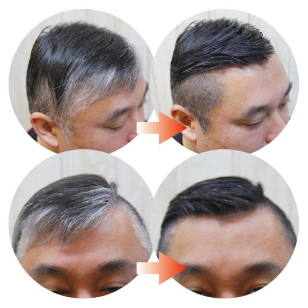 画像13: Formal Black F25 フォーマルブラック カラーワックス 黒 36g 【日本製】【無香料】【シャンプーでサッと洗い流せる１日黒髪】 (13)