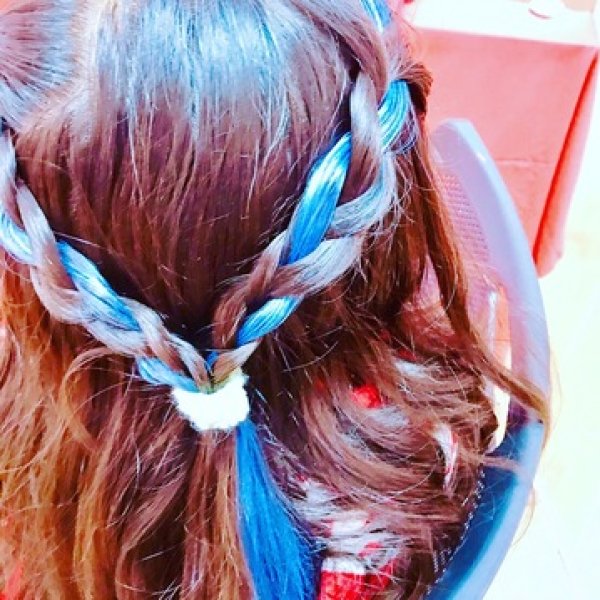 画像9: Mysterious Blue M25 ミステリアスブルー カラーワックス 青 36g 【日本製】【無香料】【シャンプーでサッと洗い流せる１日派手髪】 (9)