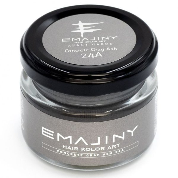 画像3: Concrete Gray Ash 24A コンクリートグレイアッシュ カラーワックス 濃銀 36g 【日本製】【無香料】【シャンプーでサッと洗い流せる１日グレイヘア】 (3)
