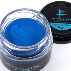 Mysterious Blue M25 ミステリアスブルーカラーワックス（青）36g 【日本製】【無香料】【シャンプーでサッと洗い流せる１日派手髪】