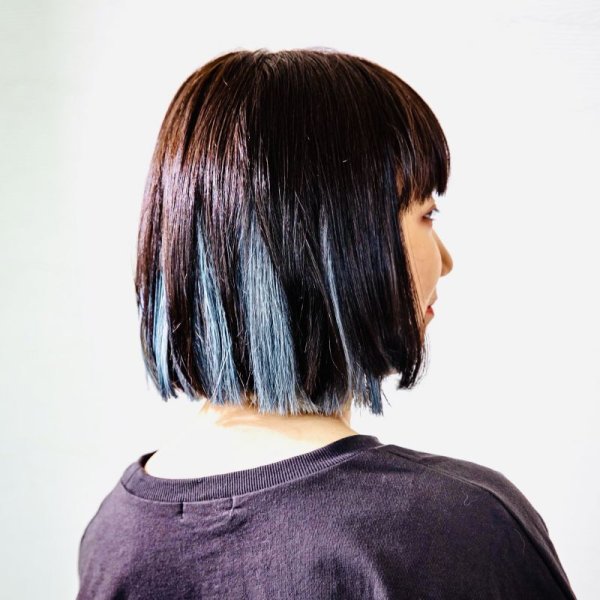 画像12: Steel Blue Ash S25 スティールブルーアッシュ カラーワックス 銀青 36g 【日本製】【無香料】【シャンプーでサッと洗い流せる1日派手髪】 (12)