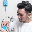 画像5: グリーシースライムジムポマードBLUE 150g SOWELU BARBERKING ストロング ホールド メンズ 整髪料 ヘアグリース 水性 ブルーコラーダの香り【日本製】 (5)