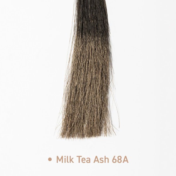 画像4: Milk Tea Ash 68A ミルクティー カラーワックス 薄茶 36g 【日本製】【無香料】【シャンプーでサッと洗い流せる１日派手髪】 (4)