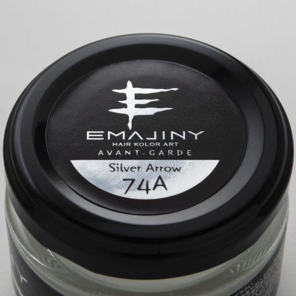 画像3: Silver Arrow 74A シルバーアロー カラーワックス 銀 36g 【日本製】【無香料】【シャンプーでサッと洗い流せる１日派手髪】 (3)