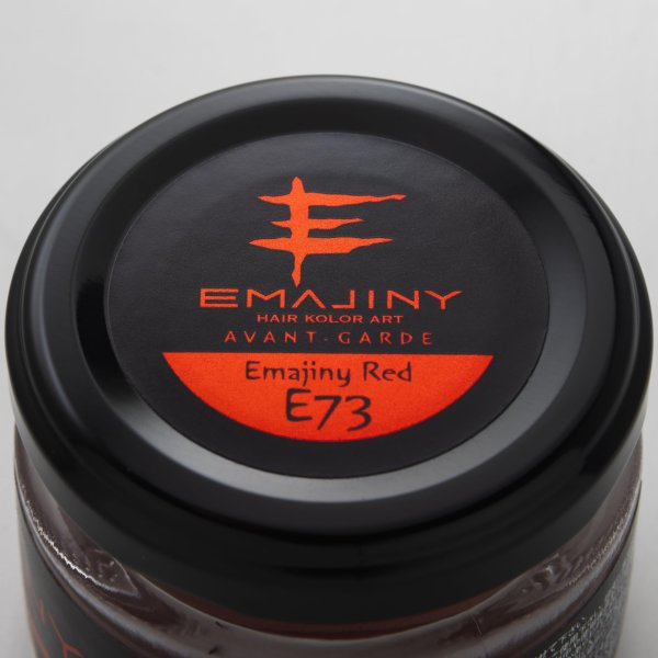 画像3: EMAJINY Red E73 レッド カラーワックス 赤  36g 【日本製】【無香料】【シャンプーでサッと洗い流せる１日派手髪】 (3)