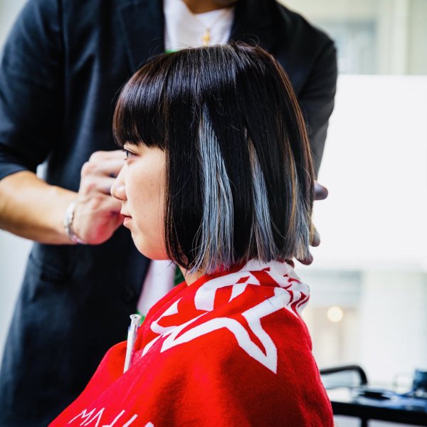 画像6: Steel Blue Ash S25 スティールブルーアッシュ カラーワックス 銀青 36g 【日本製】【無香料】【シャンプーでサッと洗い流せる1日派手髪】 (6)