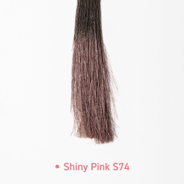 画像4: Shiny Pink S74 シャイニーピンク カラーワックス 桃 36g 【日本製】【無香料】【シャンプーでサッと洗い流せる１日派手髪】 (4)