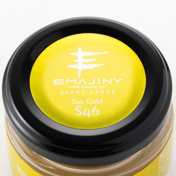 画像3: Sax Gold S46 サックスゴールド カラーワックス 金 36g 【日本製】【無香料】【シャンプーでサッと洗い流せる１日派手髪】 (3)