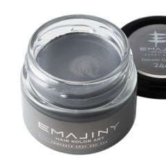 Concrete Gray Ash 24A コンクリートグレイアッシュカラーワックス（濃銀）36g 【日本製】【無香料】【シャンプーでサッと洗い流せる１日グレイヘア】