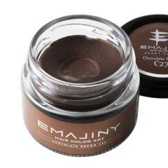 Chocolate Brown C27 チョコレートブラウンカラーワックス（濃茶）36g 【日本製】【無香料】【シャンプーでサッと洗い流せる１日茶髪】