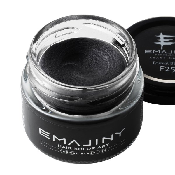 画像1: Formal Black F25 フォーマルブラックカラーワックス（黒）36g 【日本製】【無香料】【シャンプーでサッと洗い流せる１日黒髪】 (1)