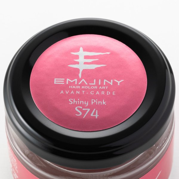 画像3: Shiny Pink S74 シャイニーピンク カラーワックス 桃 36g 【日本製】【無香料】【シャンプーでサッと洗い流せる１日派手髪】 (3)