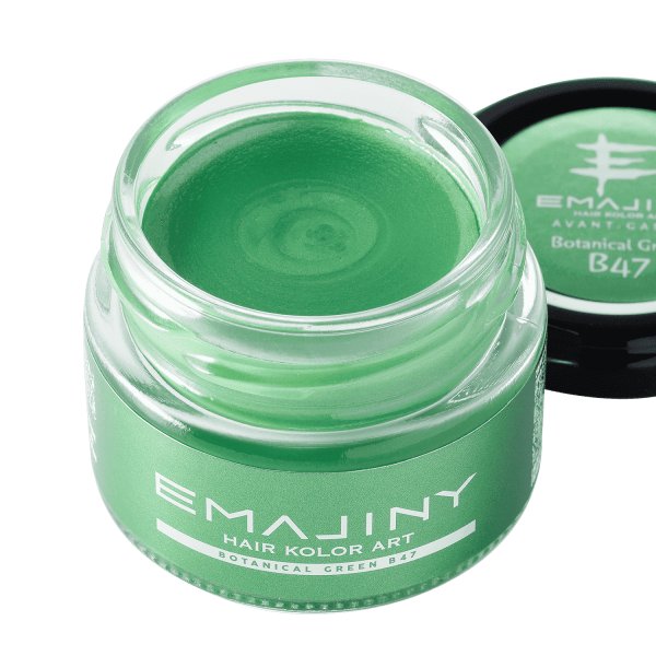 画像1: Botanical Green B47 ボタニカルグリーンカラーワックス（緑）36g 【日本製】【無香料】【シャンプーでサッと洗い流せる１日派手髪】 (1)