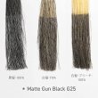 画像4: Matte Gun Black G25 マットガンブラック カラーワックス 黒 36g 【日本製】【無香料】【シャンプーでサッと洗い流せる１日黒髪】 (4)