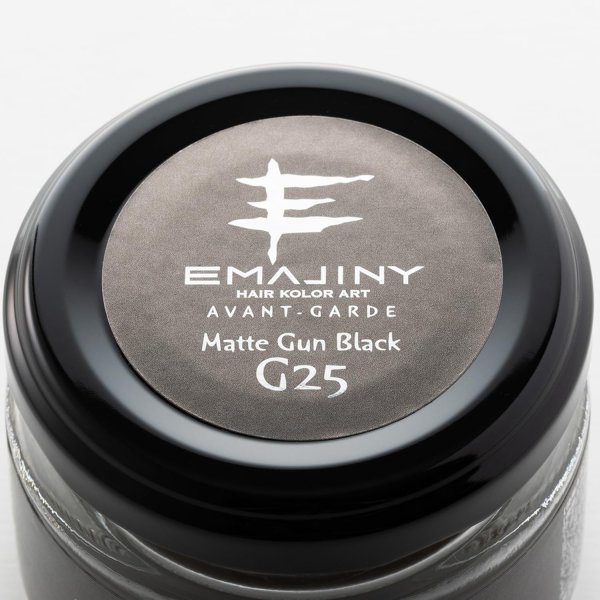 画像3: Matte Gun Black G25 マットガンブラック カラーワックス 黒 36g 【日本製】【無香料】【シャンプーでサッと洗い流せる１日黒髪】 (3)