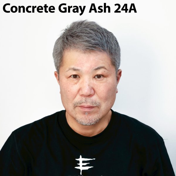 画像10: コンクリート グレイ アッシュ ヘア カラーワックス 濃銀 36g 【日本製】【無香料】【シャンプーでサッと洗い流せる１日グレイヘア】 Concrete Gray Ash 24A  (10)