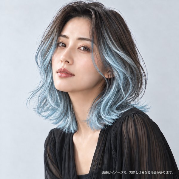 画像5: ブレッシングブルー ヘアカラーワックス 36g｜Blessing Blue B25｜日本製｜無香料｜シャンプーで洗い流せる1日ヘアカラー (5)