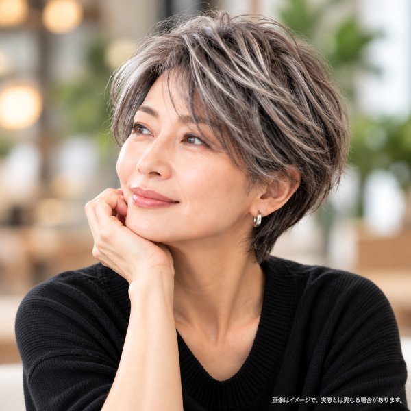 画像5: コンクリートグレーアッシュ ヘアカラーワックス 36g｜Concrete Gray Ash 24A｜日本製｜無香料｜シャンプーで洗い流せる1日ヘアカラー (5)