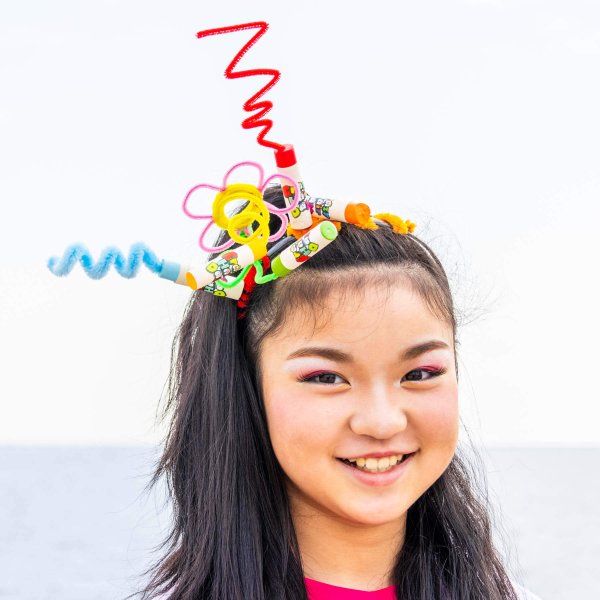 画像7: クレイジーヘアーアクセサリー＋ヘアカラーワックス1個無料 カラーワックス 36g 【日本製】【無香料】【シャンプーでサッと洗い流せる1日派手髪】 (7)