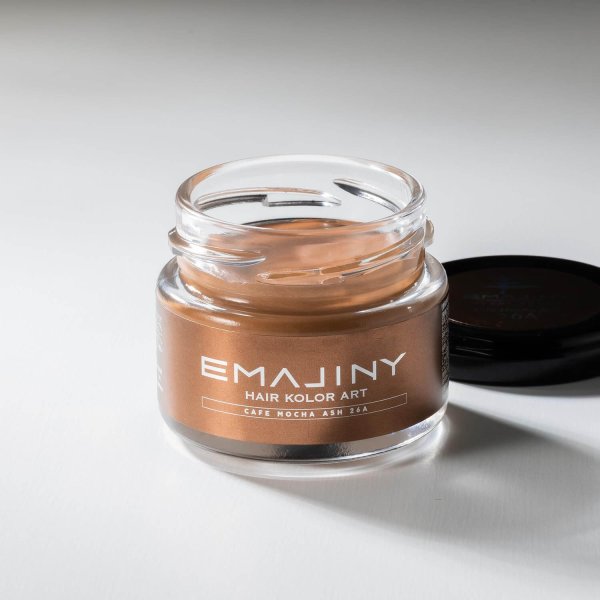 画像2: カフェモカ アッシュ ヘア カラーワックス ベージュ 36g 【日本製】【無香料】【シャンプーでサッと洗い流せる１日髪染め】Cafe Mocha Ash 26A (2)