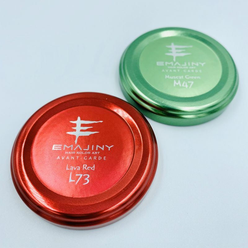 EMAJINY Muscat green M47 & Lava red L43 Hair Kolor Wax 2020年3月3日リリース