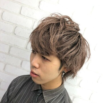 エマジニー Milk Tea Ash 68a ミルクティーヘアカラーワックス