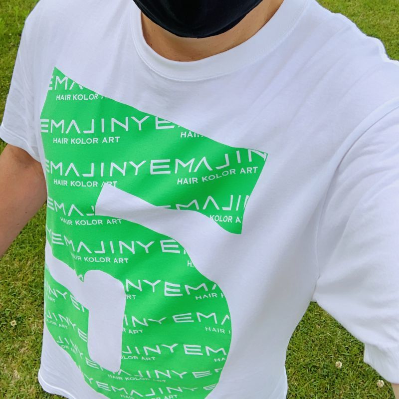 Emajiny 5th Anniversary T Shirt エマジニー5周年記念tシャツ ｔシャツ メンズ おしゃれ カジュアル 半袖 綿100 厚手 United Athle プリントｔシャツ コットン ギフト プレゼント 送料無料 公式 ヘアカラーワックス販売 Emajiny エマジニー
